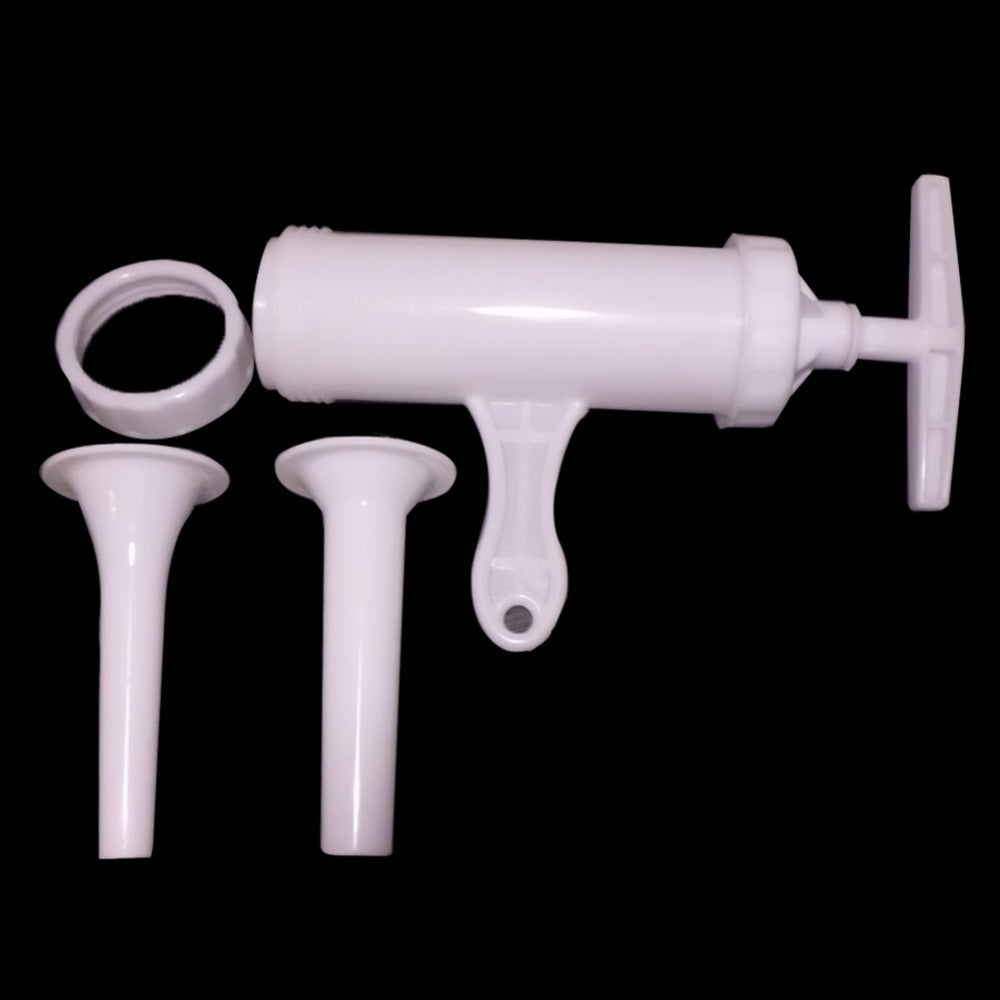 1set Sausage Maker Machine Enema Funnel Manual Filling Machine Filling Funnel Sausage Making Tools