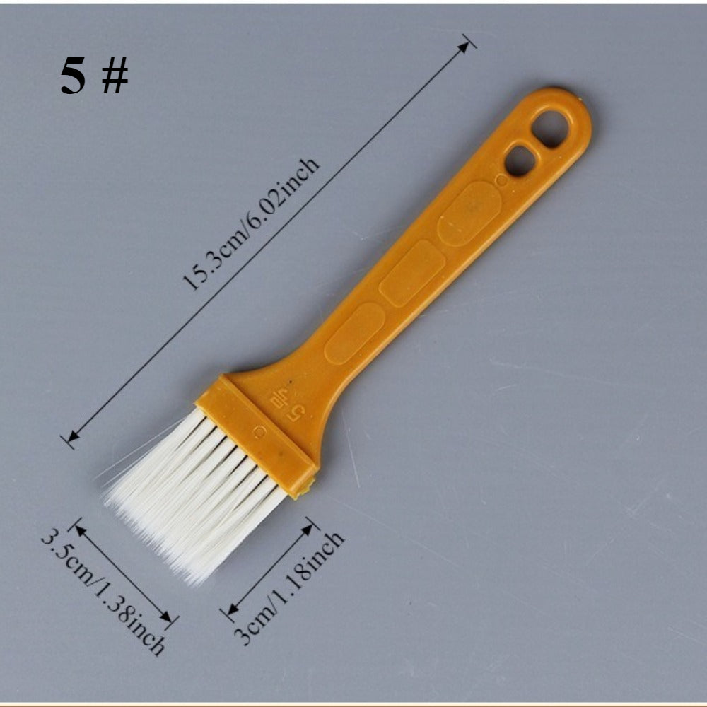 1pc High Temperature Resistance Food Baking Hard Bristled Brush No Shedding