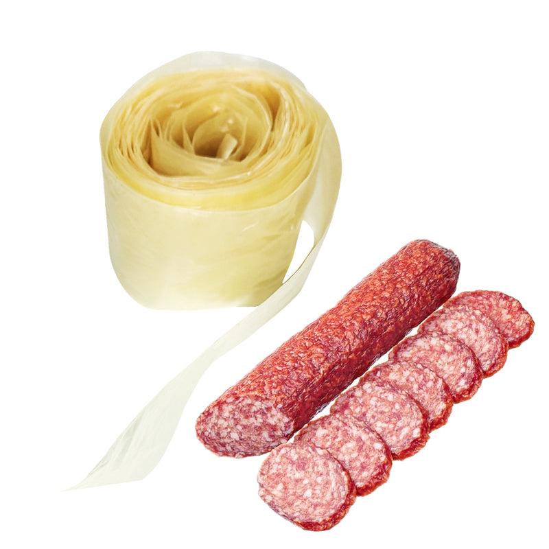 18/21/25mm Collagen Sausage Casing 3/5 Meter Meat Casing For Sausage Maker Hamburger Sausage Skin Gut Shell Filling Dry Tools