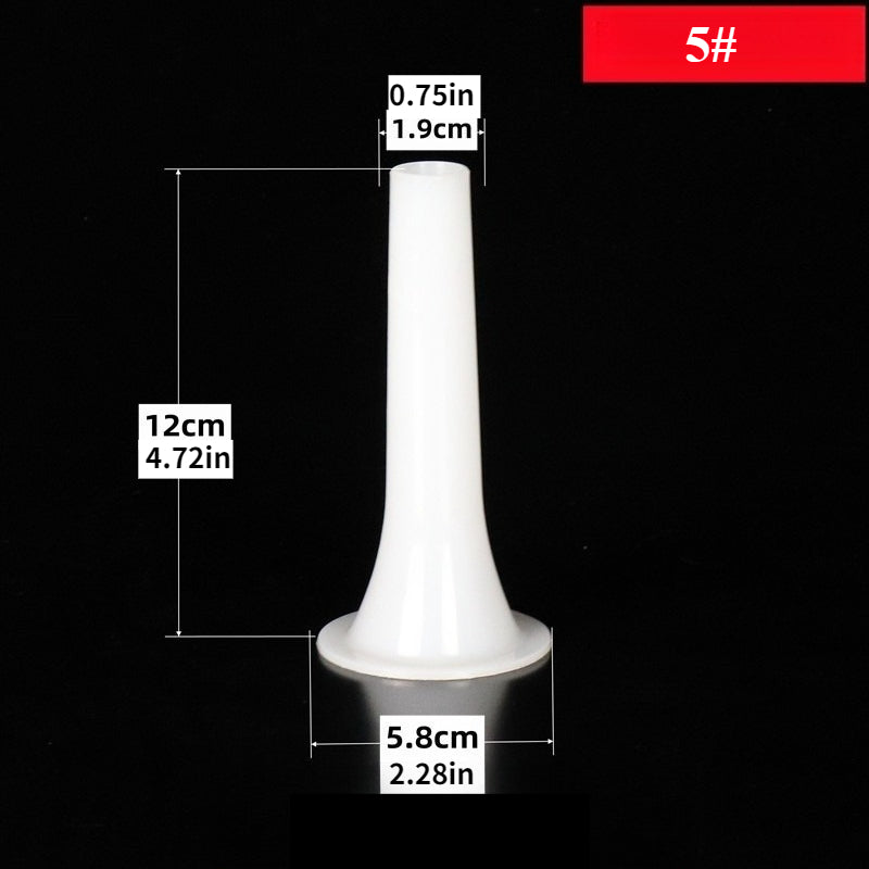 1pc Food-Grade Plastic Sausage Nozzle Set Multi-Size Funnel for Sausage Stuffer Machine