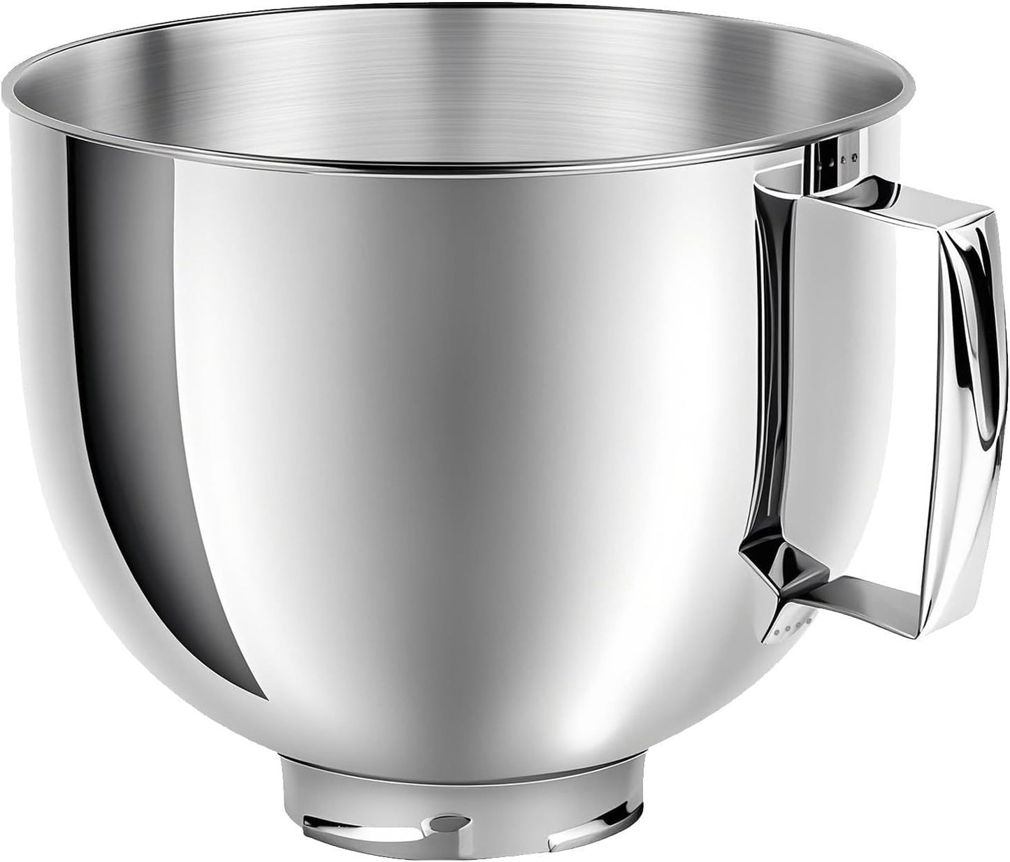 1pc Stainless Steel Mixing Bowl with Handle Accessory for Kitchen Aid ARTISAN 5QT Stand Mixer