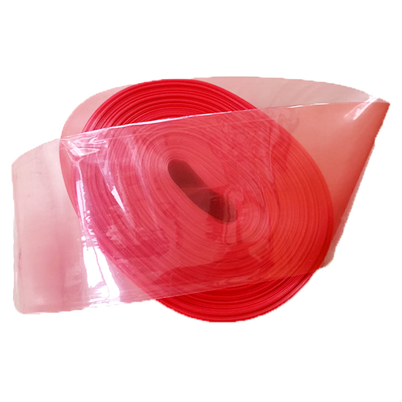 Food Grade Large Sausage Casing Tranperant Red