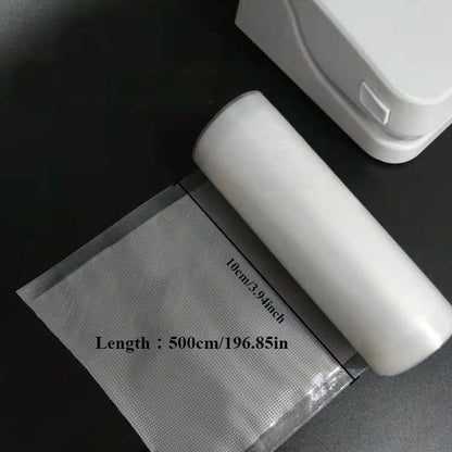 5Meters/Roll Textured Vacuum Bag Roll Household Cooked Food Fresh-keeping Sealed Plastic Bag Packaging Vacuum Bags Roll