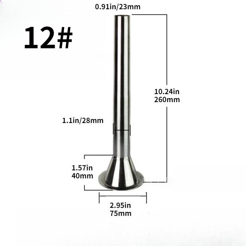 1pc Stainless Steel Funnel Multi-size Sausage Filling Funnel