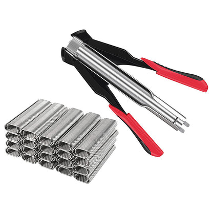 C Ring Stapler for Pet Cage & Chicken Coop - Metal Cage Sealing Plier & Supermarket Sealer
