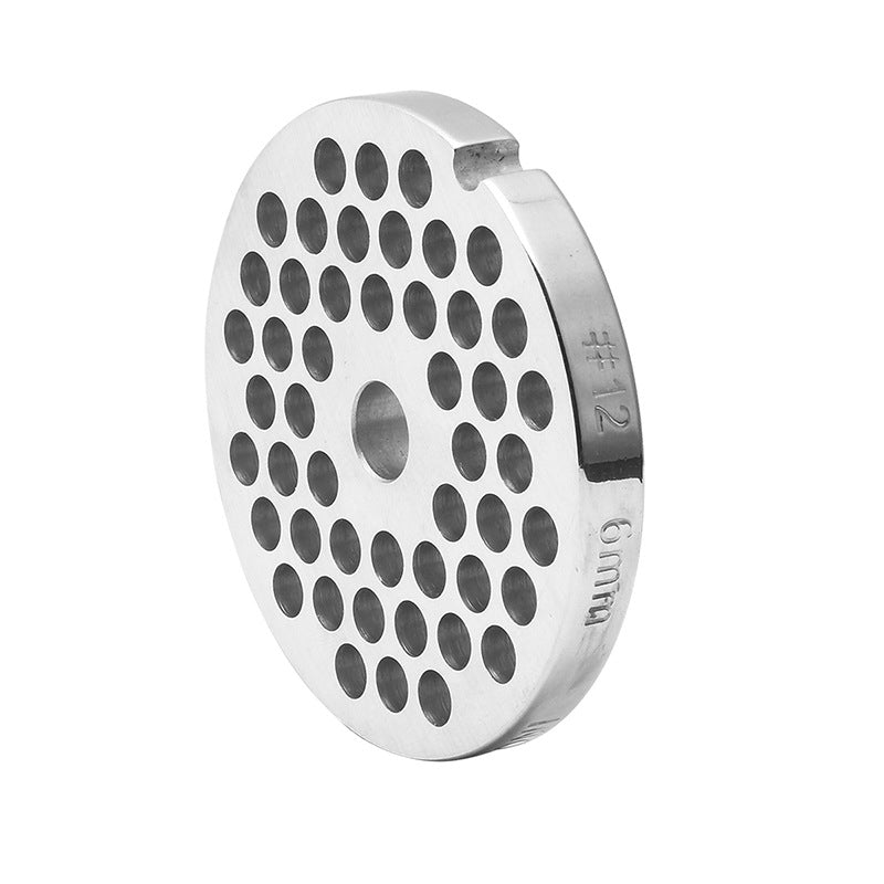 12 Type Meat Grinder Enema Accessories Knife Net Stainless Steel Orifice Plate Desktop Commercial Enema Machine Sausage Mouth Meat Grate Blade