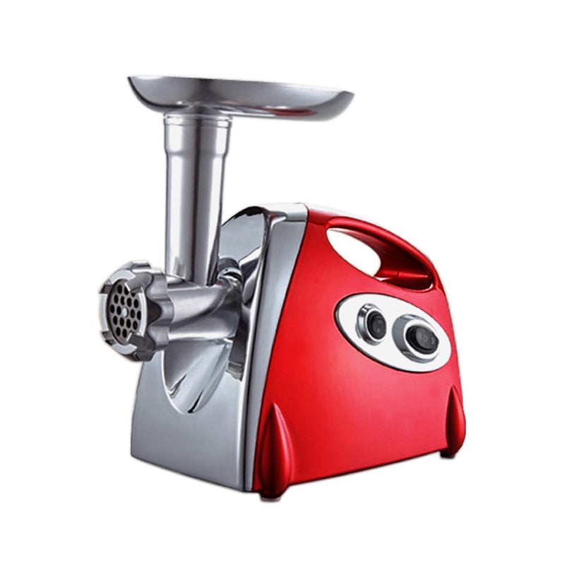 Multifunctional Electric Meat Mincer & Sausage Maker Household Meat Chopper Multi-Color Options Dual Material Blades Universal Plug for Global Use