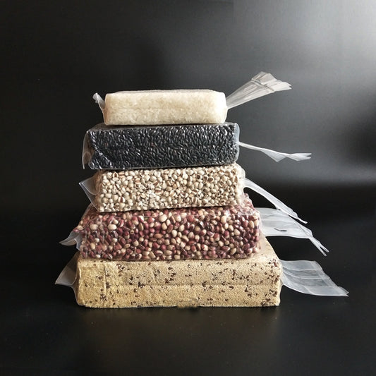 50pc Vacuum Bags Packaging Bag Plastic Food Miscellaneous Grains Thickened Rice Brick and Rice Food-grade Durable