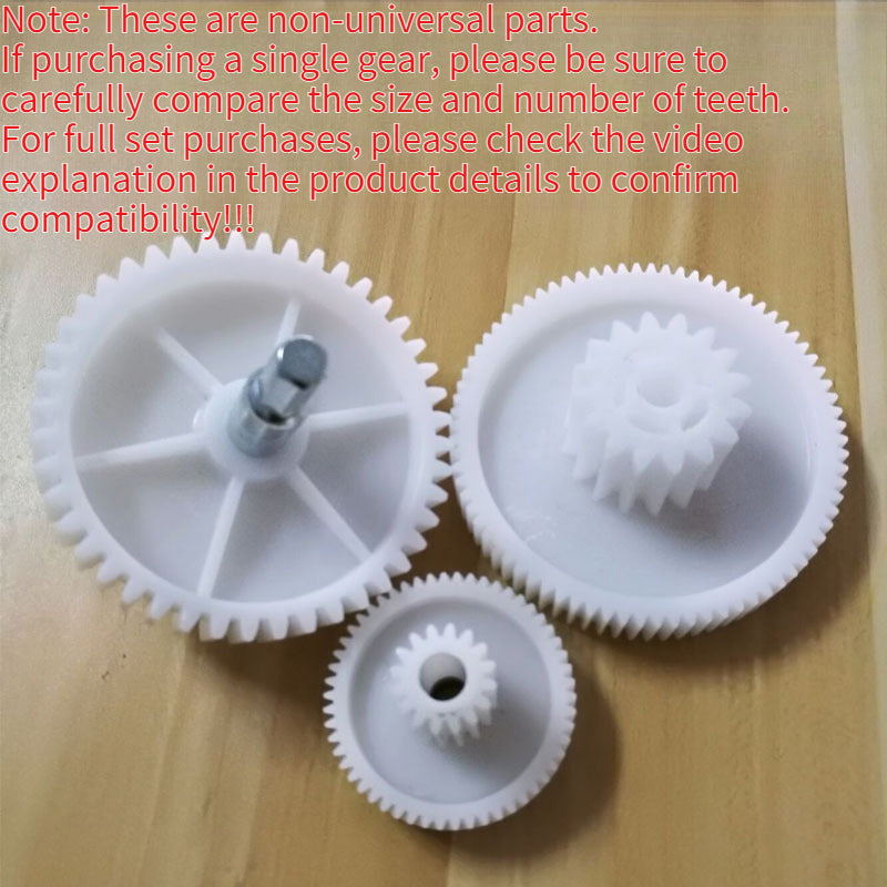 Household Meat Grinder Accessories Gear Enema Machine Variable Speed Gearbox Cooking Machine Special Large, Medium and Small Gear Gearbox