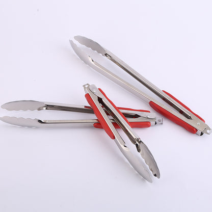 1pc Stainless Steel Food Clip Heat-resistant Clip Barbecue Clip