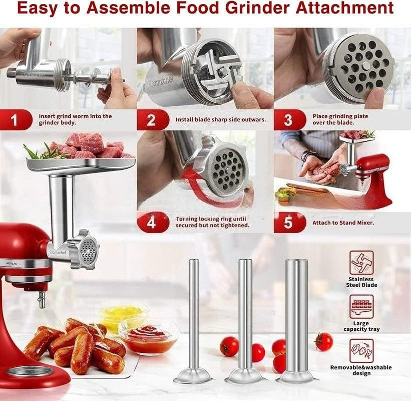 Kitchenaid Kitchen Machine Accessories Grinder Kitchen Treasure Chef Machine Metal Grinder Enenema Meat Pie Set