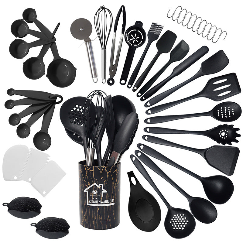 1set Food Grade Silicone Household Kitchenware Set