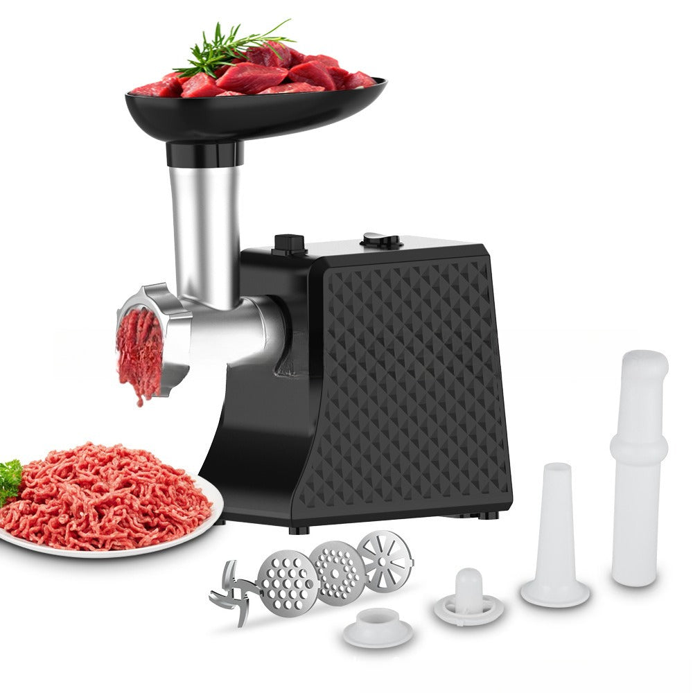 Electric Meat Grinder and Sausage Stuffer Machine 3 Size Cutting Plates Multifunctional Mincer with EU US UK AU Plug Options