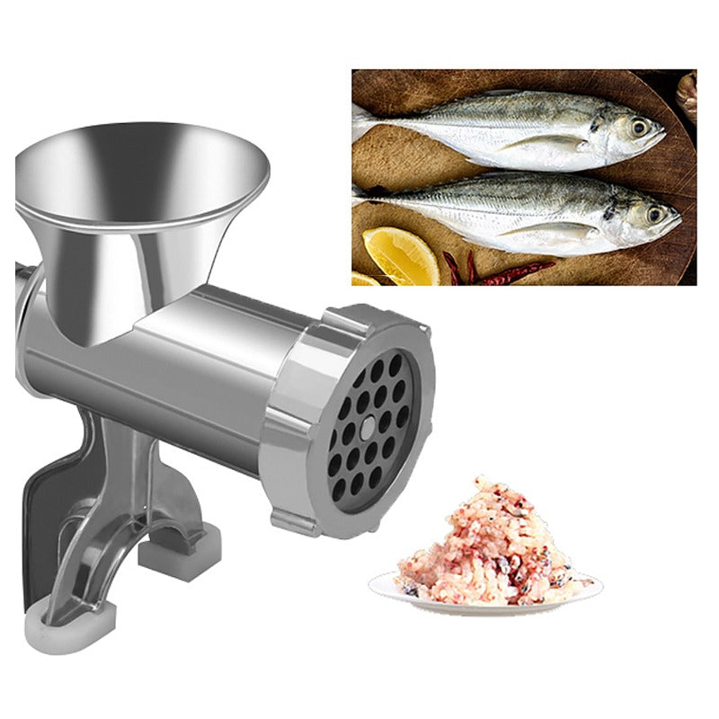1 Set Stainless Steel Meat Grinder Multi-Function Manual Mincing Tools