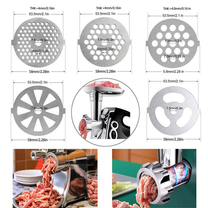 1pc Meat Grinder Accessories Powder Metallurgy Mesh Metal Enema Machine Grinder Mesh