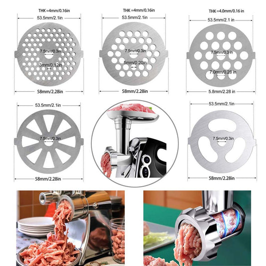 1pc Meat Grinder Accessories Powder Metallurgy Mesh Metal Enema Machine Grinder Mesh