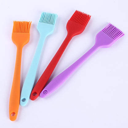 1pc Large Size Silicone Food Brush Baking Barbecue Kitchen Tool-Random Color