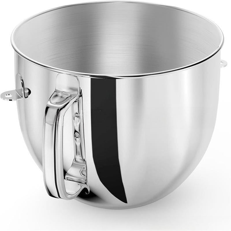 6QT Stainless Steel Mixing Bowl Kitchenaid Vertical Mixer, Kitchen Treasure 6QT Oblique Head Mixer with Handle