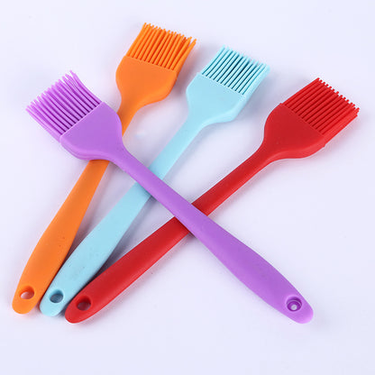 1pc Large Size Silicone Food Brush Baking Barbecue Kitchen Tool-Random Color