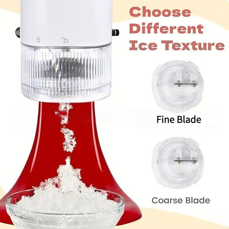 Suitable for Kitchenaid Shaved Ice and Snow Cone Accessories Adapted To Kaishan Yi Chef Machine Kitchen Treasure Ice Crusher Shaved Ice Machine
