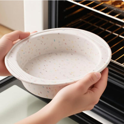 1pc Silicone Cake Mold Baking Pan 8 Inch Round Mousse Cake Kitchen Mold