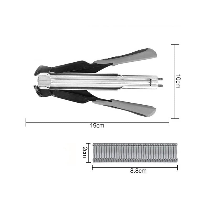 C Ring Stapler for Pet Cage & Chicken Coop - Metal Cage Sealing Plier & Supermarket Sealer