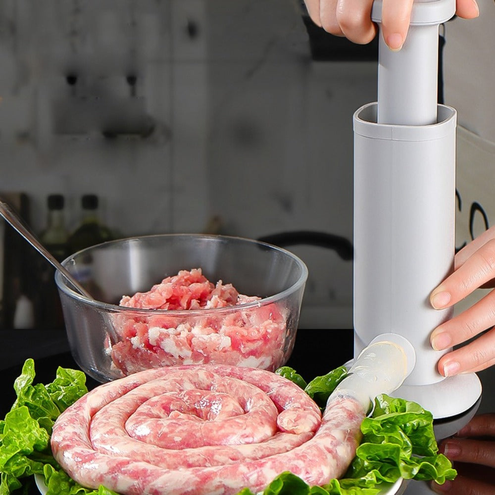 1 Set Manual Sausage Filler Machine Kit Large Capacity Stuffing Tool
