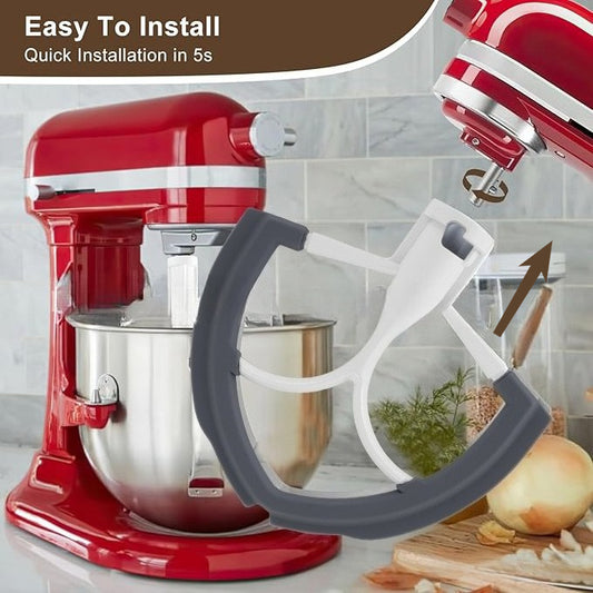 For KitchenAid 5.5-6QT Quart Flexible Silicone Mixer Paddle for Bowl Lift Mixer