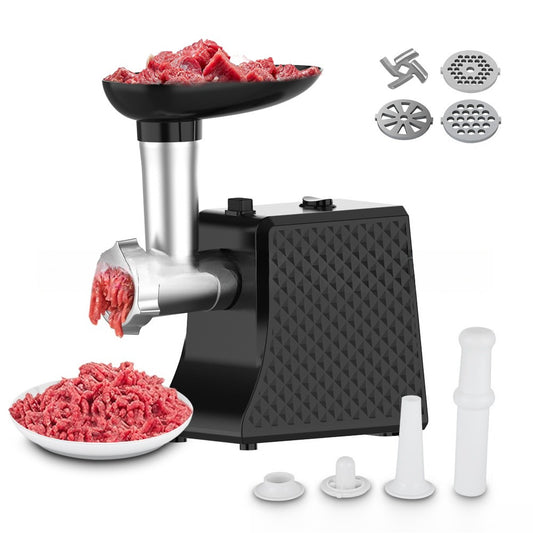 Electric Meat Grinder and Sausage Stuffer Machine 3 Size Cutting Plates Multifunctional Mincer with EU US UK AU Plug Options