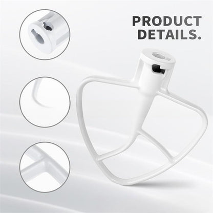 4.5/5QT Mixer Flat Mixing Paddle Compatible with KitchenAid Tilt-Head Models Non Bowl-Lift Mixer Accessory