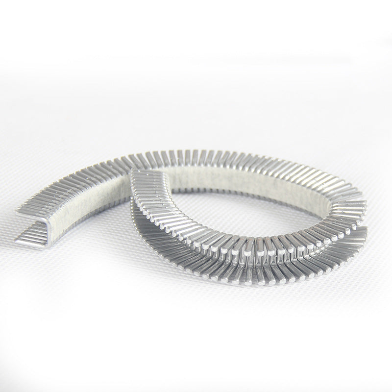 4400pcs/Box Durable Aluminum 506# U-Type Sausage Clips Strong Tensile Casing Fasteners for Sausage Making