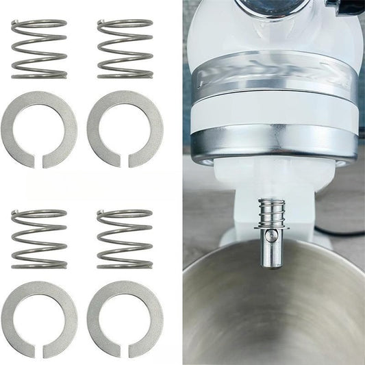 Stainless Steel Spring Washer Accessory Set for KitchenAid Stand Mixer 3.5/4.5/5/6/7Qt Mixer Replacement Parts