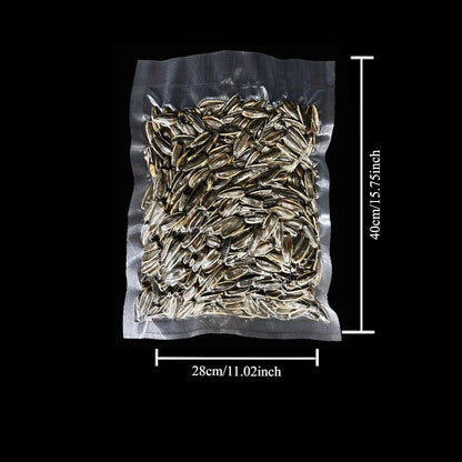 50pcsTextured Vacuum Bag Household Cooked Food Fresh-keeping Sealed Plastic Bagcompression Food Grade Packaging Reticulated Vacuum