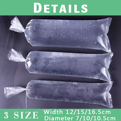 50/100pcs Frozen Meat Bags Packaging Bags Frozen Meat Refrigerator Large Medium Small Plastic Bag Disposable