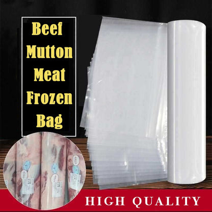 50/100pcs Frozen Meat Bags Packaging Bags Frozen Meat Refrigerator Large Medium Small Plastic Bag Disposable