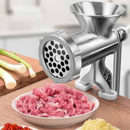 1 Set Stainless Steel Meat Grinder Multi-Function Manual Mincing Tools