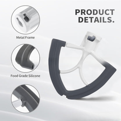 For Kitchen Aid 4.5-5 Quart Flexible Edge Mixer for Tilt Head Stand Mixers