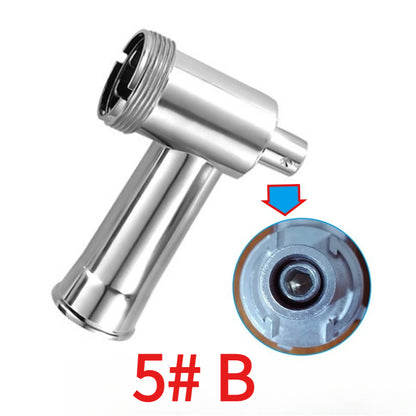 Food Grade 7-Way Connector for Type 5 Meat Grinders with Nut Tray