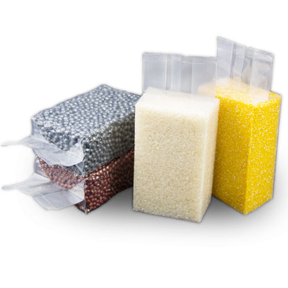 50pc Vacuum Bags Packaging Bag Plastic Food Miscellaneous Grains Thickened Rice Brick and Rice Food-grade Durable