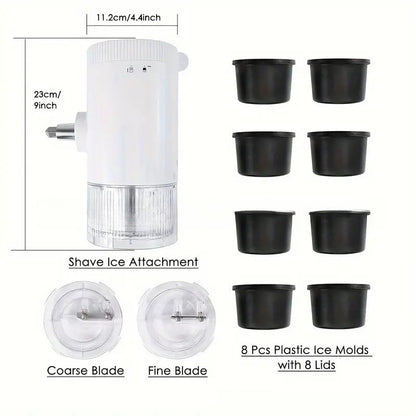 For Kitchen Aid Shaving Ice Accessories Chef Machine Shaved Ice Replacement Ice Mold Accessories
