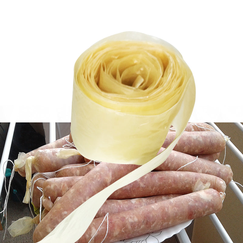 100Meters Collagen Edible Sausage Casing - Diameter 22mm