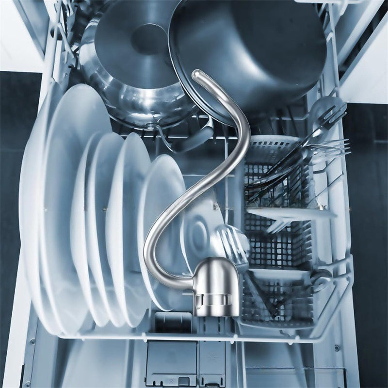 Kitchen Treasure KitchenAid6QT Cook Machine Pro600 Stainless Steel Hook and Noodle Mixing Paddle Accessories