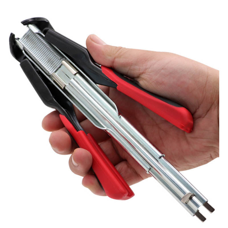 C Ring Stapler for Pet Cage & Chicken Coop - Metal Cage Sealing Plier & Supermarket Sealer