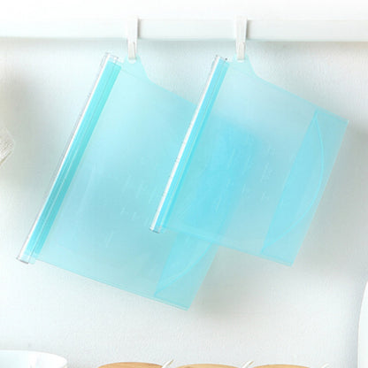 1pc Silicone Fresh-keeping Bag Leak-proof Food Bag Vacuum Food Sub-packaging Self-sealing Bag