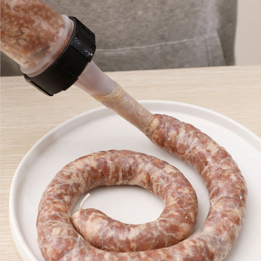 1 Set Manual Sausage Stuffer Mahcine with 3 Funnels