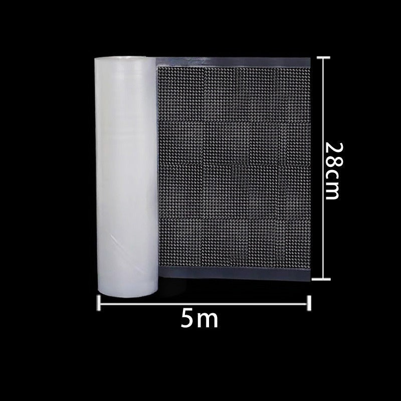 5Meters/Roll Textured Vacuum Bag Roll Household Cooked Food Fresh-keeping Sealed Plastic Bag Packaging Vacuum Bags Roll