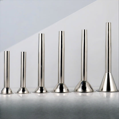 1pc Stainless Steel Funnel Multi-size Sausage Filling Funnel