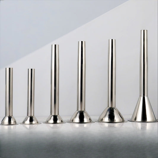 1pc Stainless Steel Funnel Multi-size Sausage Filling Funnel