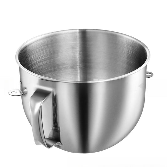 7QT Large Capacity Stainless Steel Mixing Bowl Replacement with Handle for Stand Mixer