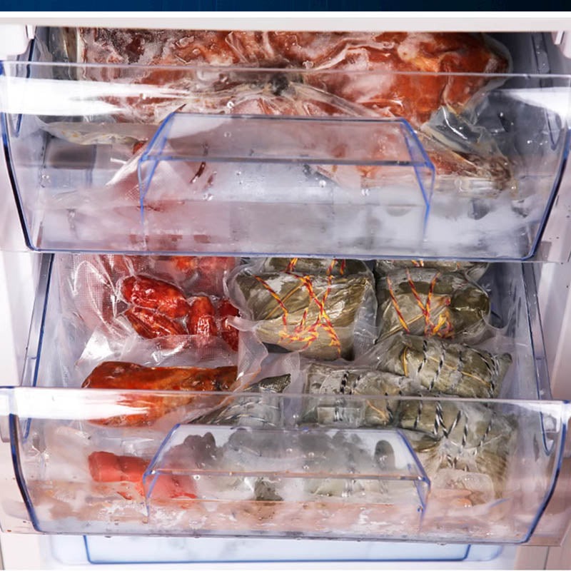 5Meters/Roll Textured Vacuum Bag Roll Household Cooked Food Fresh-keeping Sealed Plastic Bag Packaging Vacuum Bags Roll